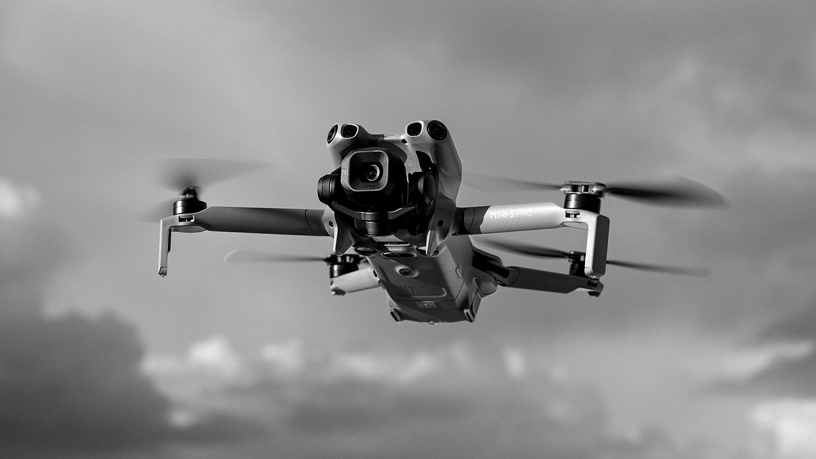 Le drone de MG Visuel en vol